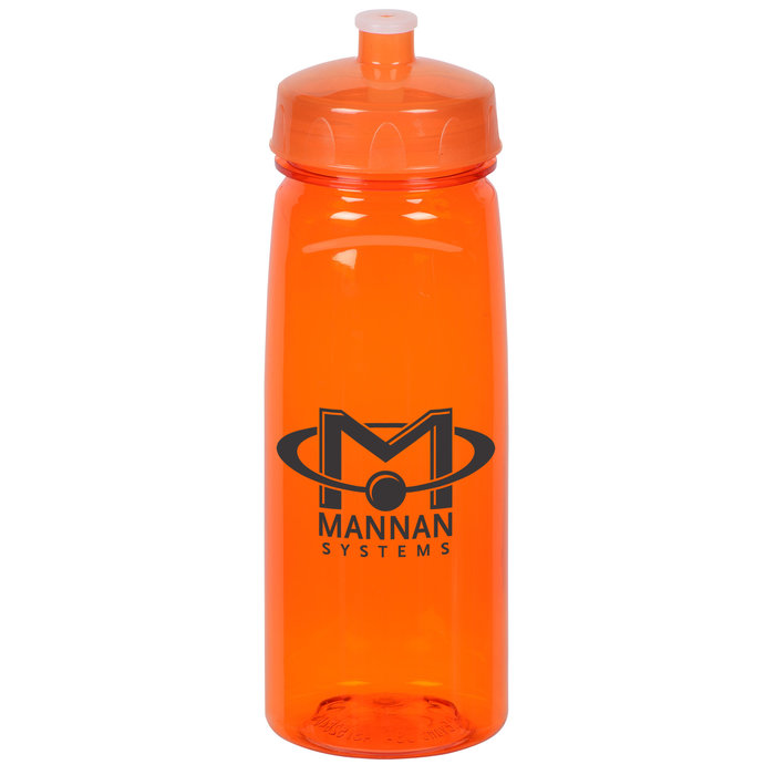 Custom PolySure Grip 'N Sip Water Bottle - 24 oz.