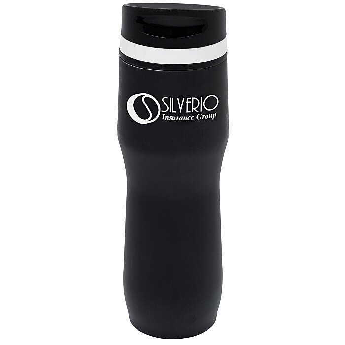 Custom Persona Caturra Vacuum Tumbler - 16 oz. - Black