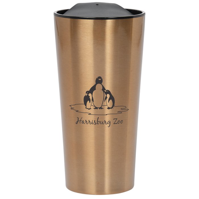 Custom Customized Fashion Metallic Travel Mug - 16 oz