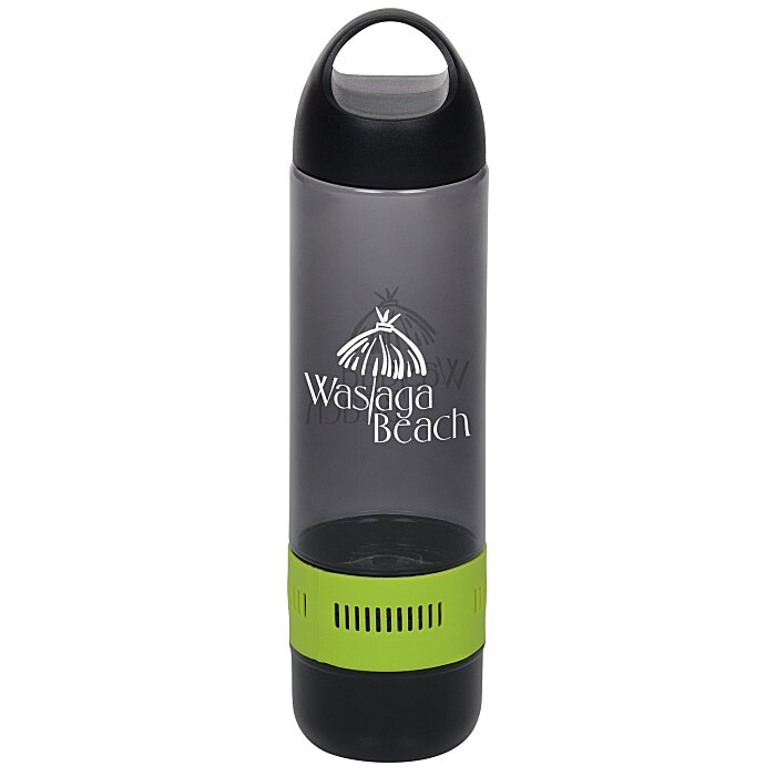 Custom Rumble Bottle with Bluetooth Speaker - 17 oz