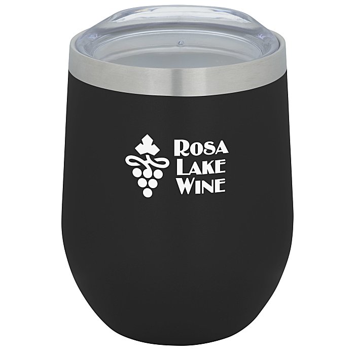Custom Corzo Vacuum Insulated Wine Cup - 12 ounces - 24 hr