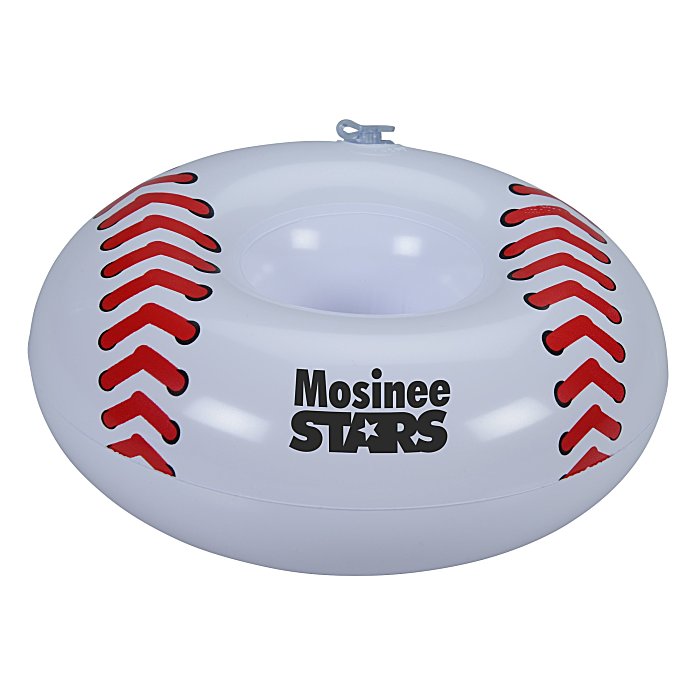 Custom Inflatable Drink Holder - Baseball