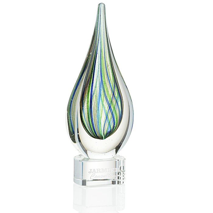 Custom Cobourg Art Glass Award