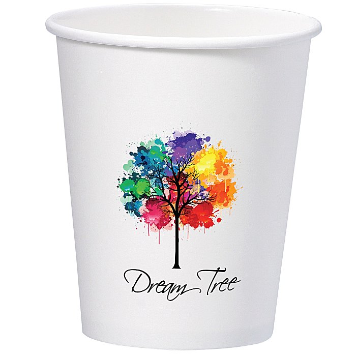 Custom Paper Hot/Cold Cup - 10 oz. - Full Colour