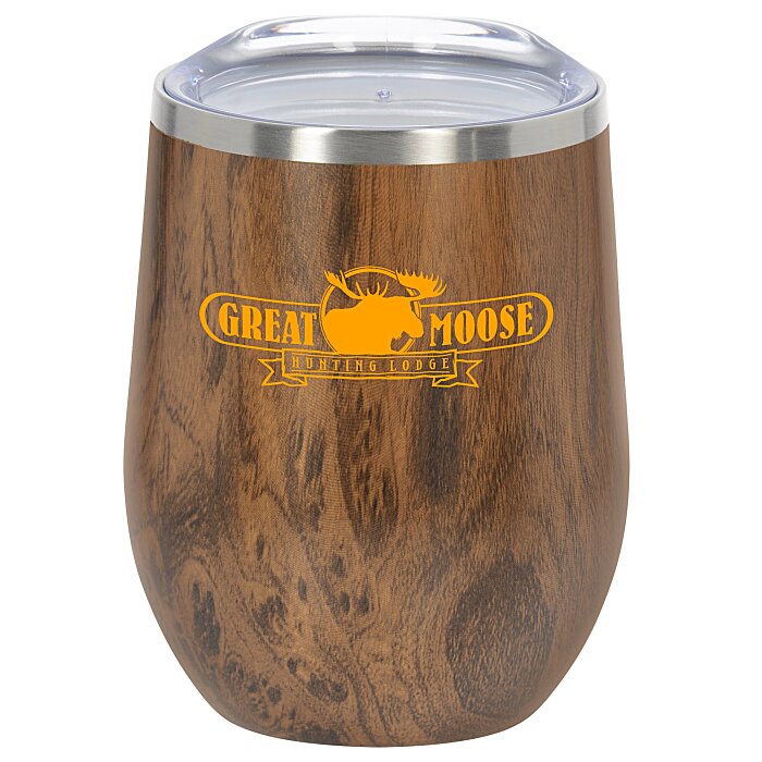 Custom Joey Vacuum Tumbler - 12 oz - Wood