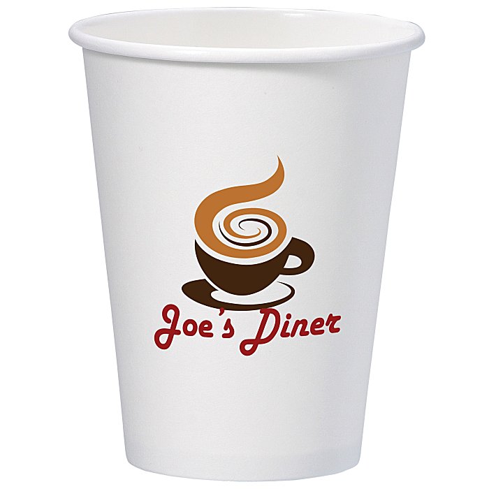 Custom Paper Hot/Cold Cup - 12 oz. - Full Colour