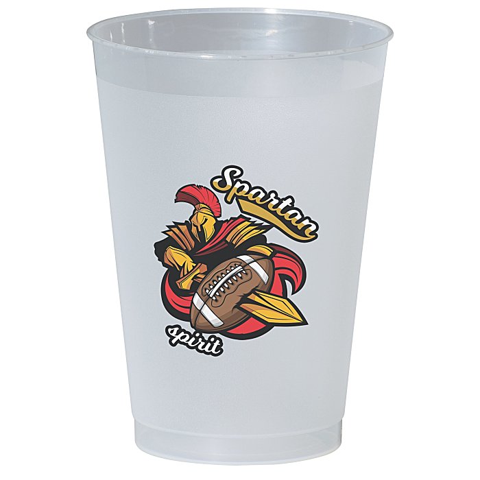 Custom Frosted Tumbler - 12 oz. - Full Colour