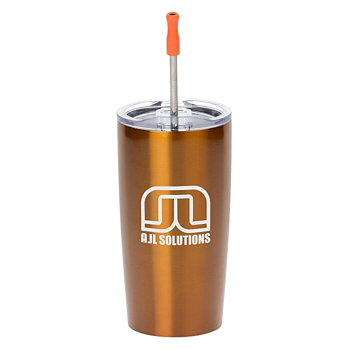 Custom Yowie Vacuum Tumbler with Stainless Straw Set - 18 oz
