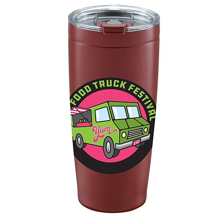 Custom Viking Vacuum Tumbler - 20 oz - Full Colour