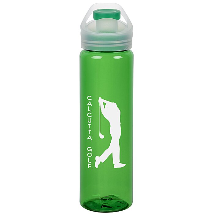 Custom Flip Out Sport Bottle with Flip Lid - 24 oz