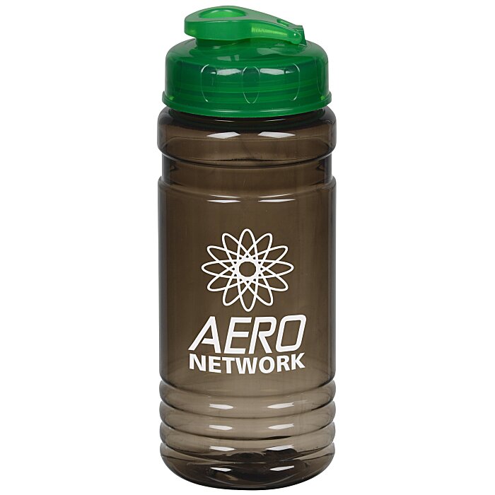 Custom Big Grip Bottle with Flip Drink Lid - 20 oz