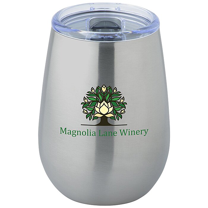 Custom Refresh Vacuum Wine Tumbler - 10 oz - Full Colour