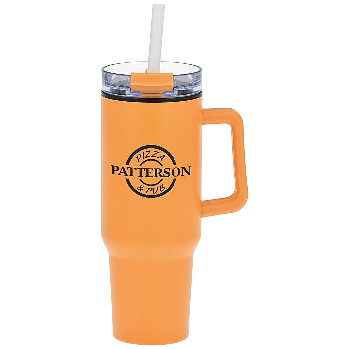 Custom Malibu Mug with Straw - 40 oz
