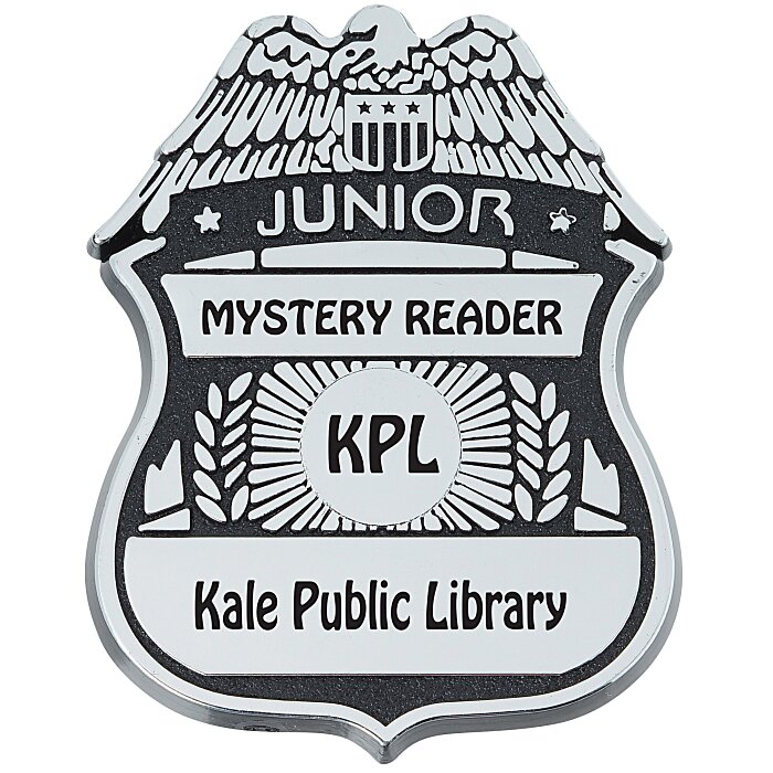 Custom Junior Police Badge