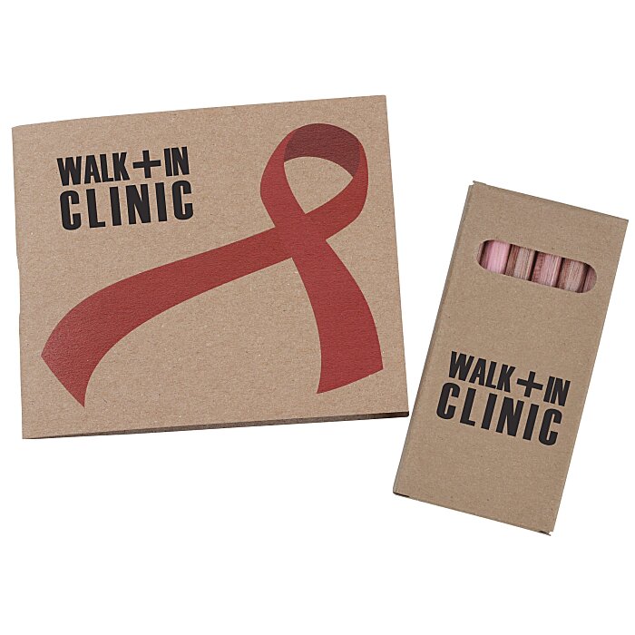Custom Adult Colouring Book To-Go Set - Awareness Ribbon