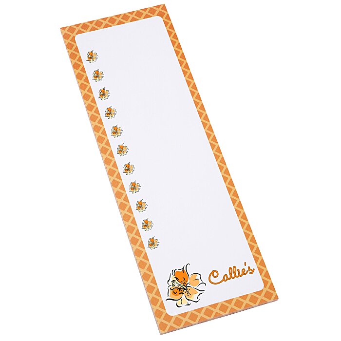 Custom Souvenir Magnetic Manager Notepad - 25 Sheet