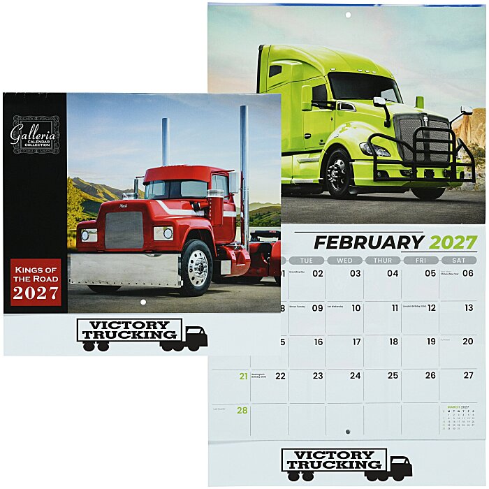 Custom Kings of the Road Appointment Calendar