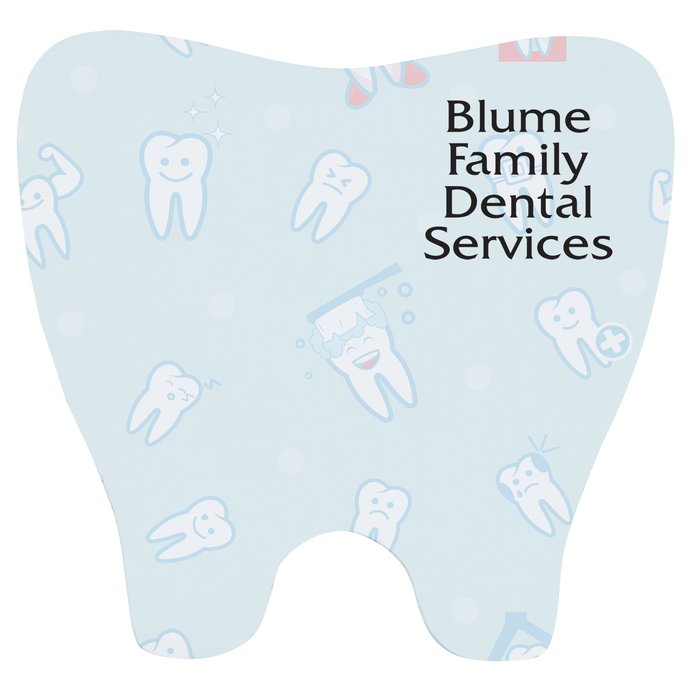 Custom Souvenir Sticky Note - Tooth - 50 Sheet