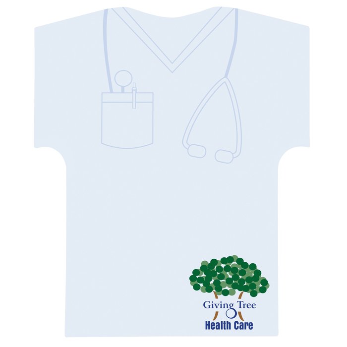 Custom Souvenir Sticky Note - Scrubs - 25 Sheet