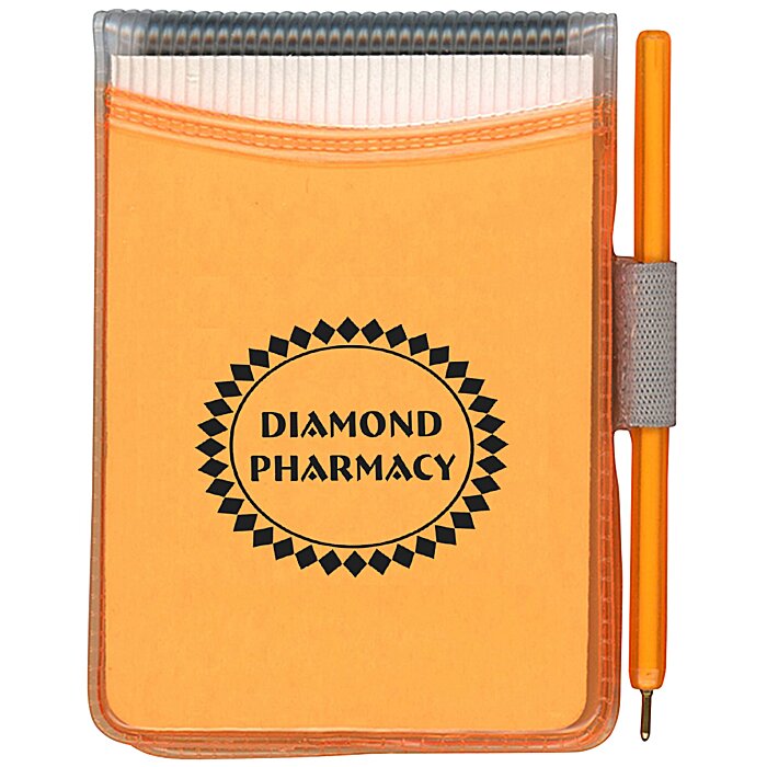 Custom Hard Cover Memo Book - 30 Pages