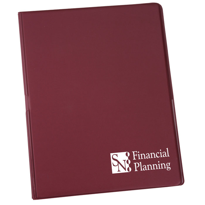 Custom Presentation Folder with Notepad