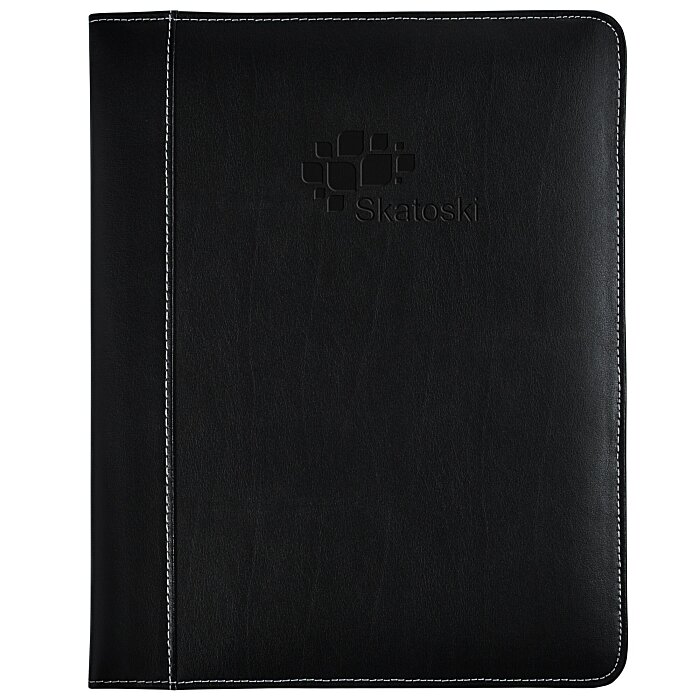 Custom Vintage Leather Writing Padfolio
