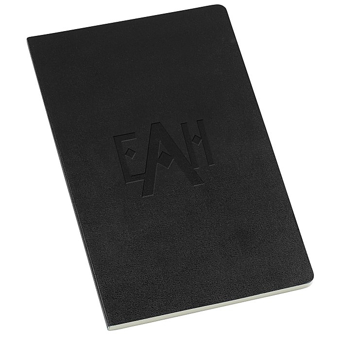 Custom Moleskine Volant Ruled Notebook - 8 1/4 inches x 5 inches - Debossed