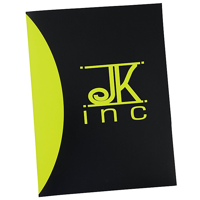 Custom Splash Paper Presentation Folder