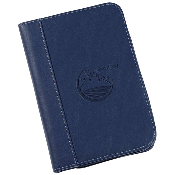 Custom Monroe Jr. Zippered Padfolio
