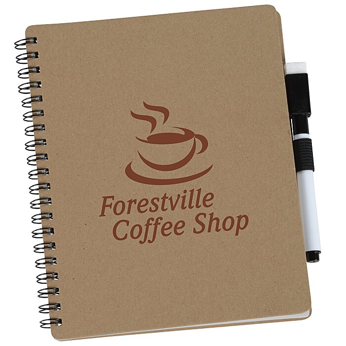 Custom Whiteboard Spiral Notebook