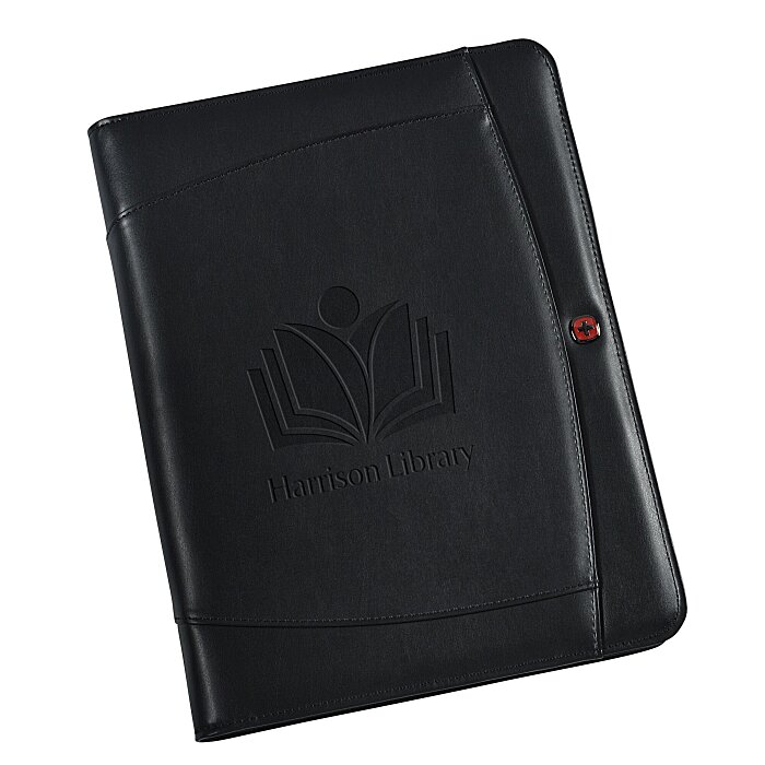 Custom Wenger Prestige Zippered Padfolio