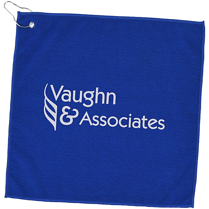 Custom Microfibre Golf Towel - 15x15
