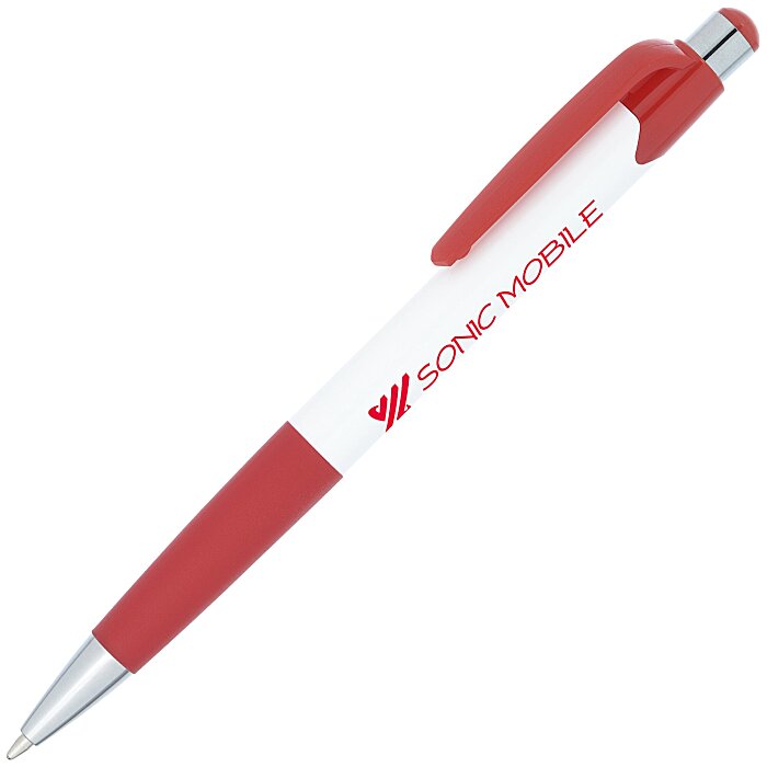 Custom Mardi Gras Pen - White
