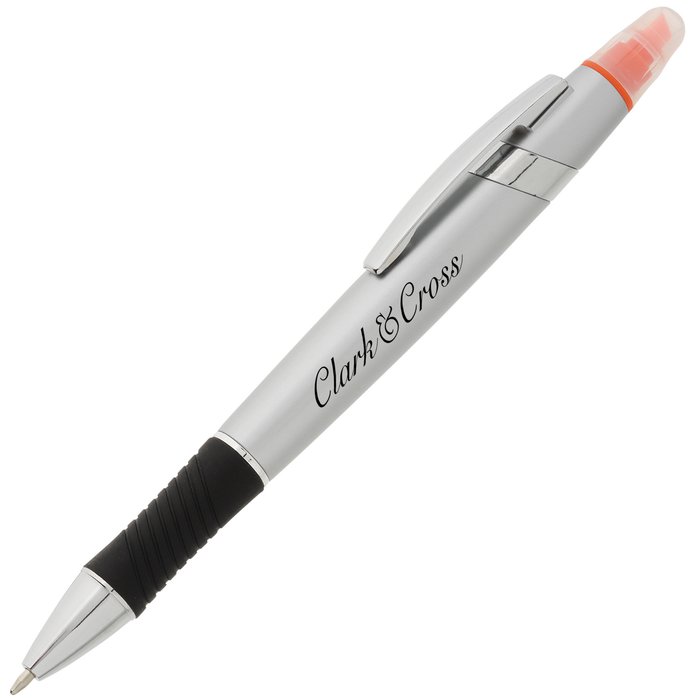 Custom Intuition Pen/Highlighter - Silver