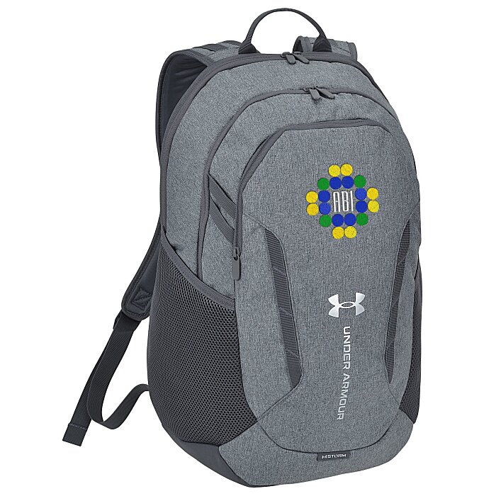 Custom Under Armour Team Hustle 6.0 Backpack - Embroidered