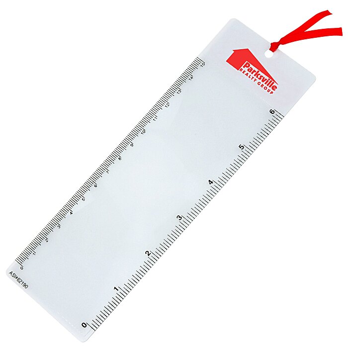 Custom Bookmark Magnifier / Ruler