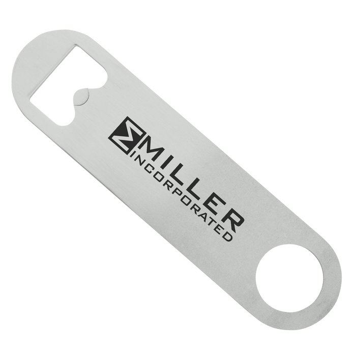 Custom Mini Pub Stainless Bottle Opener