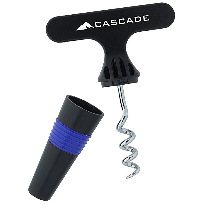 Custom Wine Stopper with Opener