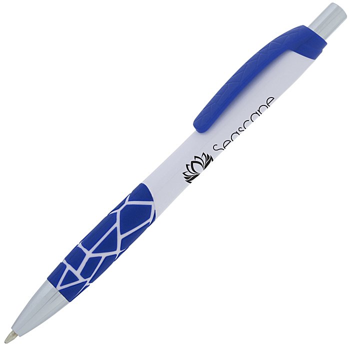 Custom Inlay Pen - White