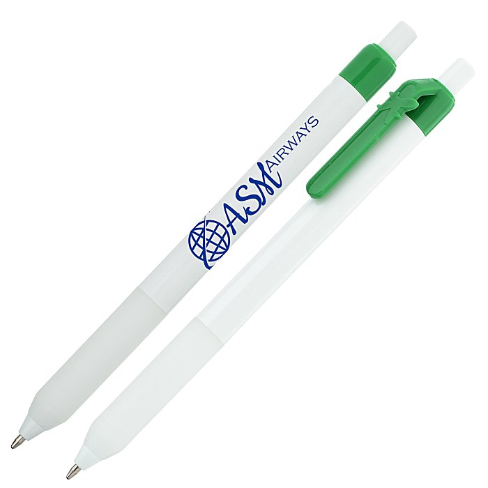 Custom Alamo Pen - White - Travel
