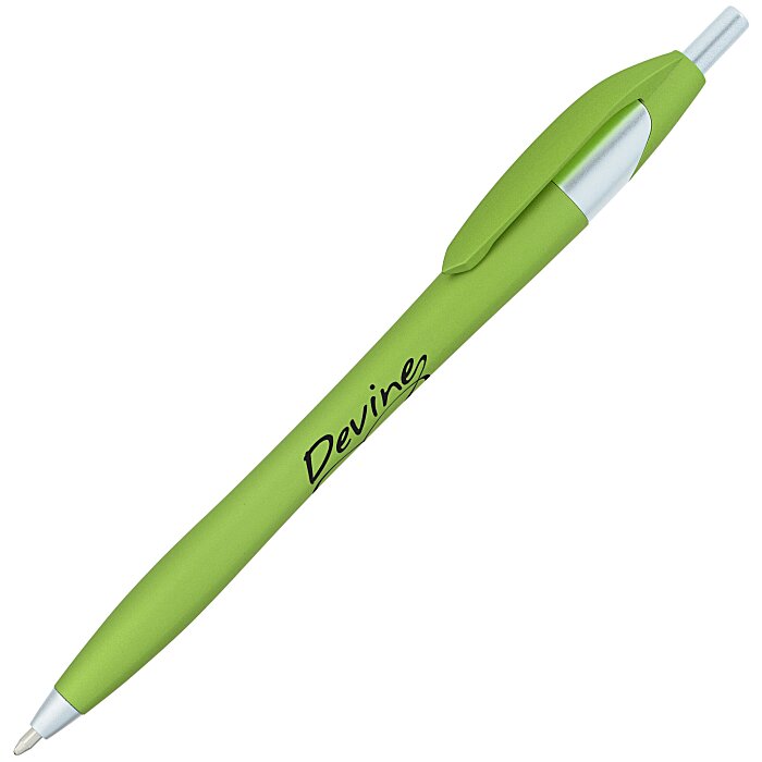 Custom Javelin Soft Touch Pen - Metallic - Brights