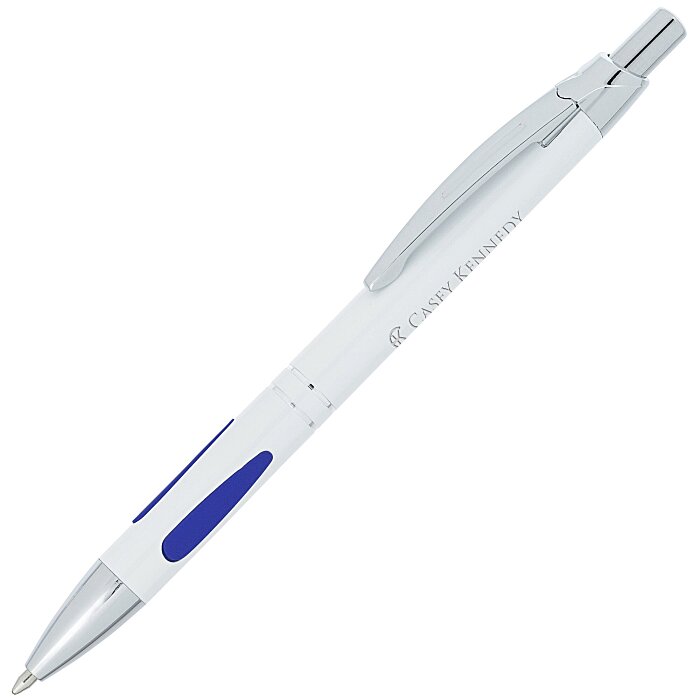 Custom Vienna Metal Pen - White