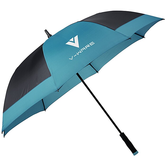 Custom Shed Rain Wedge Auto Open Golf Umbrella - 60-inch Arc