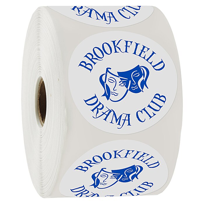 Custom Sticker by the Roll - Circle - 2 1/2 inches