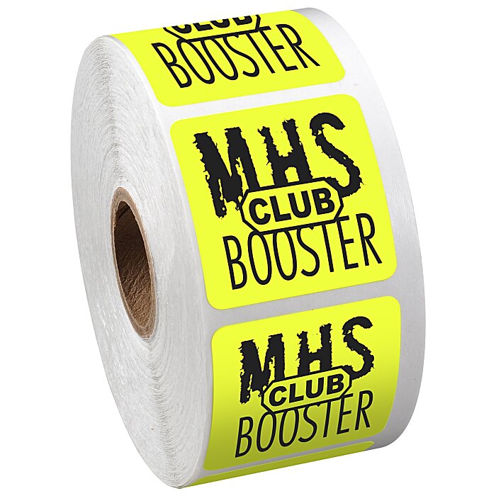 Custom Sticker by the Roll - Square - 1-1/2