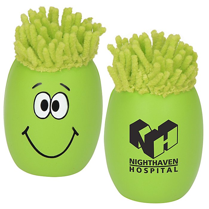 Custom MopTopper Goofy Stress Reliever