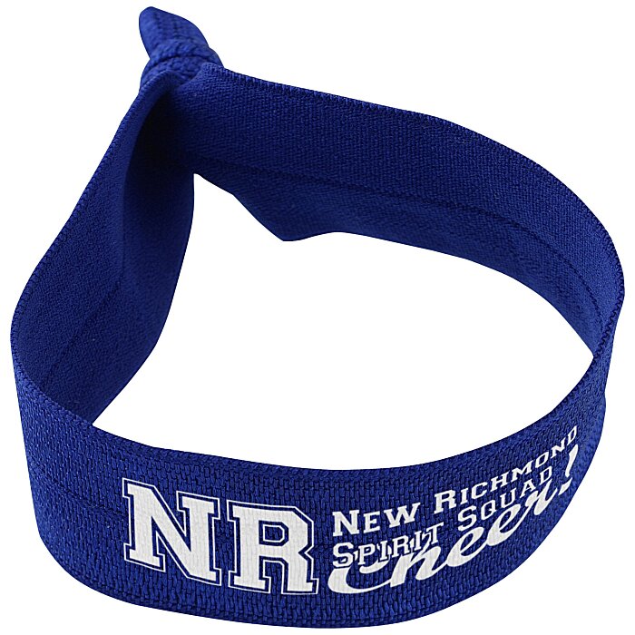 Custom Elastic Wristband Hair Tie