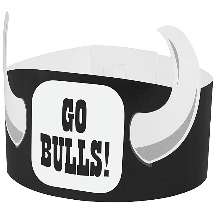 Custom Paper Animal Headband - Bull