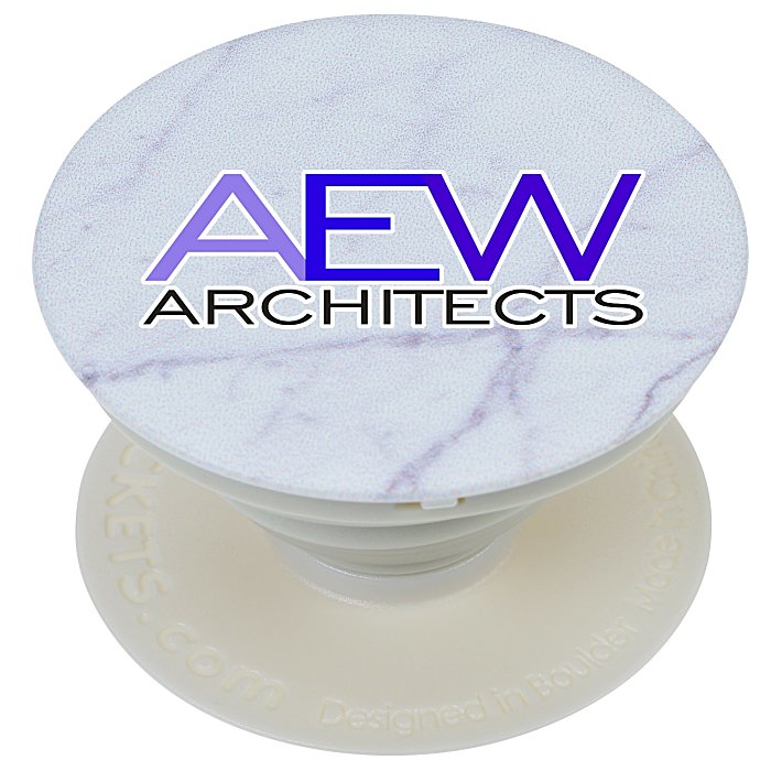 Custom PopSockets PopGrip - Marble Print - Full Colour