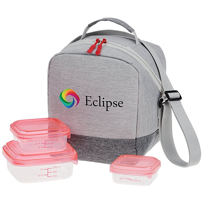 Custom Apollo Bay Angle Zip Portion Control Lunch Set